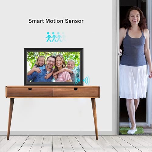 Dxmart 64Gb Frameo Wifi Digital Picture Frame 15.6 Inch Wifi Digital Photo Frame With 1920X1080 Fhd Ips Touch Screen, Motion Sensor,Wall-Mounted,Digital Photo Frame Share Photos And Videos Via Frameo App thumb #4