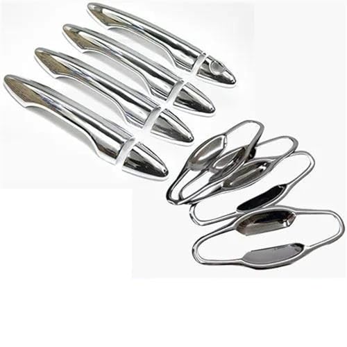 Manija de puerta con cubierta antiarañazos para Hyundai Elantra 2011-2016 solución cromo