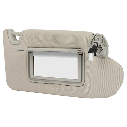 Ocpty Sun Visor Fit For Nissan Pathfinder 2013 2014 2015 2016 2017 2018,For Infiniti Qx60 2014 2015 2016 2017 With Sunroof(Beigh,Right Passenger Side #TOP1