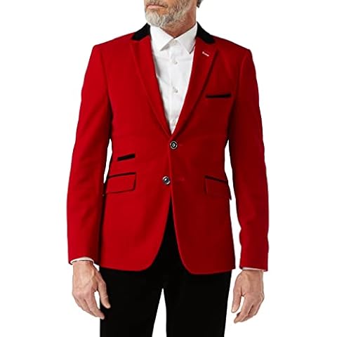 Mens Soft Velvet Blazer for Formal Occasions Cover