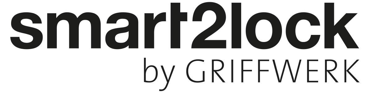 Türdrücker / Türbeschlag - LUCIA PROFESSIONAL Graphitschwarz smart2lock - mit Schließmechanik im Griff - schließen/verriegeln ohne Schlüsselrosette (DIN LINKS)