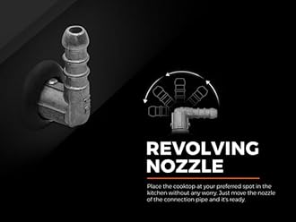 SURYA FLAME Lpg Manual Gas Stove 2 Burner Glass Top Lifestyle Cooktop With Bis Certified Doorstep Warranty 2 Years (Black)