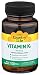 Country Life Vitamin K1 100 mcg Tabs, 100 ct