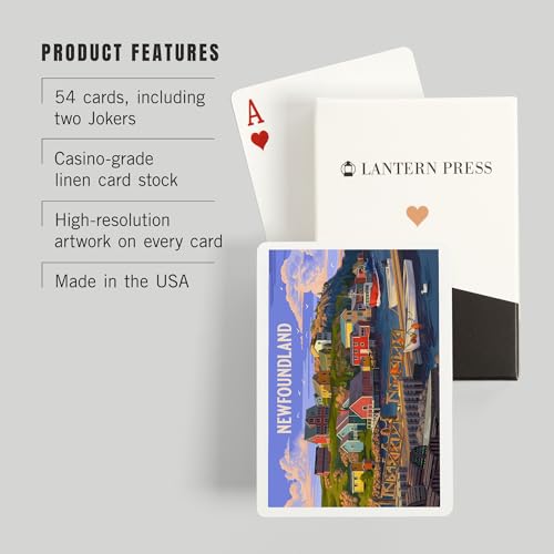Baraja de poker Newfoundland and Labrador, 52 cartas miniatura 3