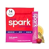 AdvoCare Spark - Energy Drink Mix - Vitamin & Amino Acid Supplement - Supports Energy & Focus* - Portable Immune Support* - Sugar-Free - Fruit Punch, 14 Stick Packs (3.5 oz)