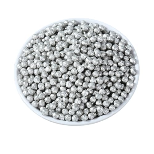 High Purity Magnesium Particle, Mg ≥ 99.99% Metal Ball Alkaline Particle Hydrogen-Rich Magnesium Granules Magnesium Block for Scientific Research Experiment, Φ3mm (200, Grams)