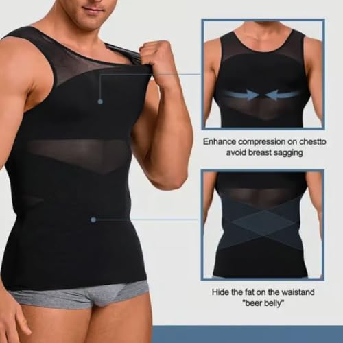 Sculptcore - Shaper Vest 2.0, Mens Body Shaper for Men, Men Body Shaper, Compression Tank Top Men2