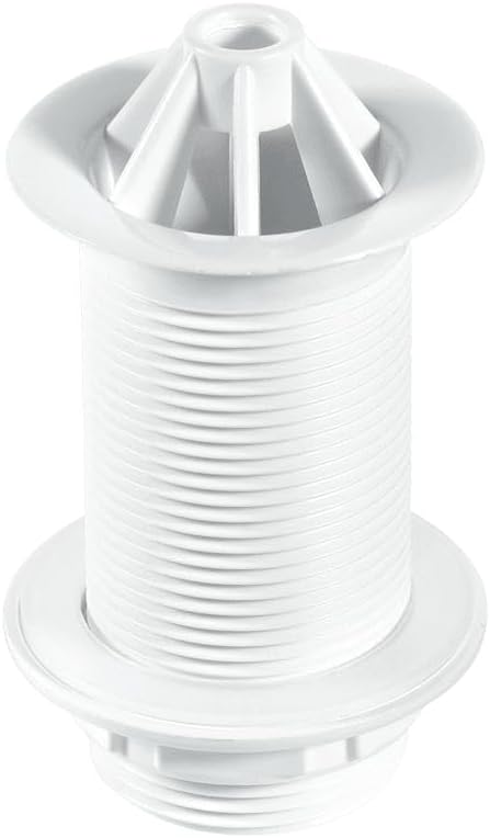 McAlpine WU10 Domed Flange Urinal Waste, White
