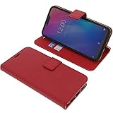 foto-kontor Tasche kompatibel mit Vernee M8 PRO Book Style rot Schutz Hülle Buch
