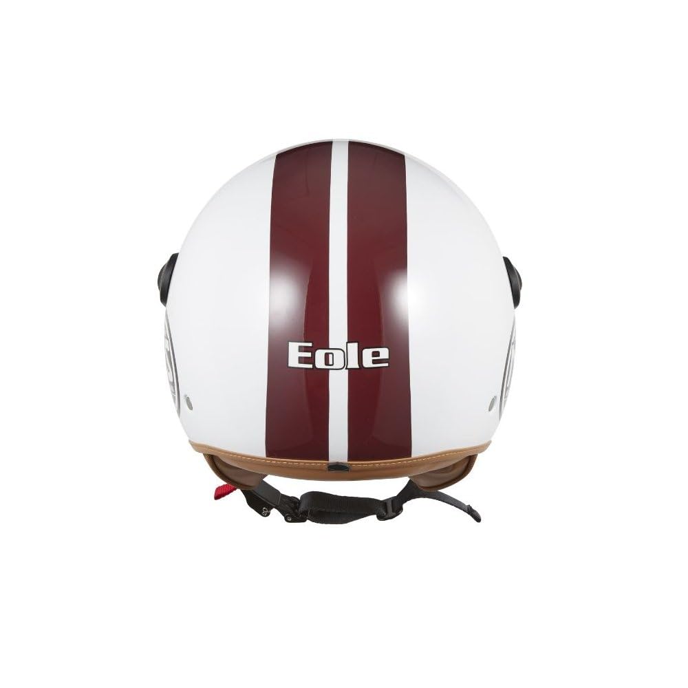 EOLE Casque Jet NEW STANDARD Blanc & Rouge