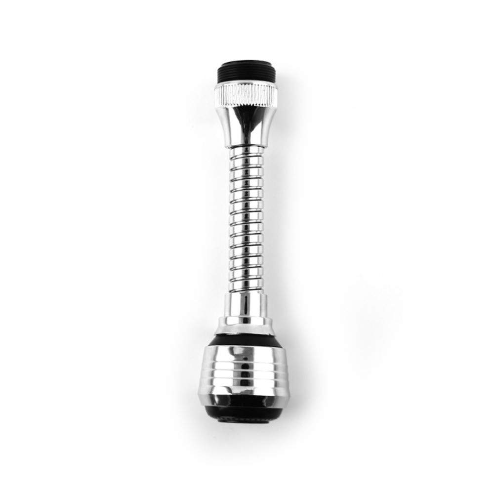 Aireador de Grifo Giratorio de 360 Grados, aireador de Fregadero de Cocina de latón Macizo, aireador de Grifo Giratorio de ángulo Amplio, Filtro de Ahorro de Agua de lat