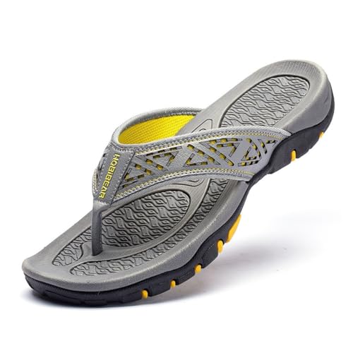 Mens Flip Flops Comfort Arch Support Slides Fashionable Slip On Beach Thong Sandals Sport Casual Open Toe Slippers Summer Footwear