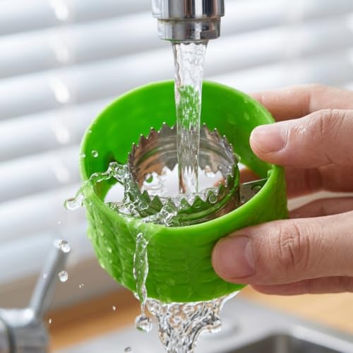 Image of Sweet Corn Cutter with Stainless Steel Blade, Corn Chopper for Kitchen, Durable & Unbreakable Corn Cutter Multicolor (Pack of 1)
