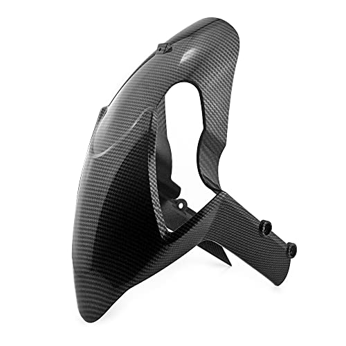 Carbon Look Motorcycle Front Tire Fender Mudguard Splash Guard Mudflap Fairing Cowl Panel For Ducati Evo Monster 696 796 1100 #TOP18
