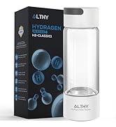 Amazon | ALTHY 分子水素水生成器 水素ウォーターボトル、ガラス