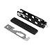Keyport Pivot Essential Bundle: Premium Key Organizer & Modular EDC Multi-Tool Key Chain + Mini Keychain Flashlight + MOCA 10-in-1 Pocket Tool + Lost & Found All-in-One (Black)