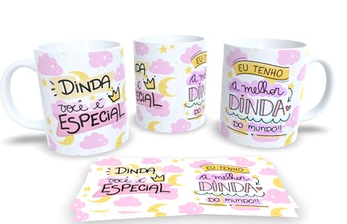 Canecas Personalizadas Dindo e Dinda (Mod.15)