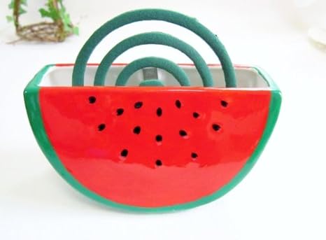Amazon K Sキッチン スイカの蚊取り線香入れ 蚊遣り オシャレ 置物 オブジェ オンライン通販