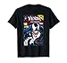 Marvel Venom Vintage Comic Book Cover Graphic T-Shirt