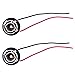 WLngtv 2 Pcs Plastic Bulb Socket Lamp Extension Holder Connector,LED 1156 Bulb Socket Holder, Waterproof Car Turn Signal Tail Stop Rear Brake Light Base Automotive Replacement Electrical Accessories