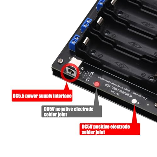 Testeur de capacité efficace de batteries au lithium à 8 canaux avec test de cycle complet - 8