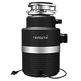 Trifecte Series 1 HP Continuous Feed Garbage Disposal with Sound...