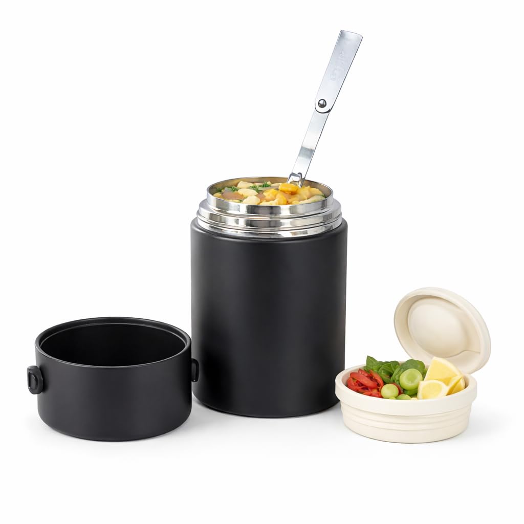 Insulated Lunch Box - Hot & Cold Food Container -1