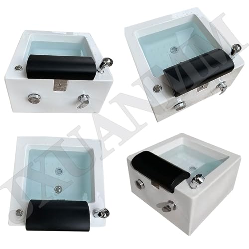 Spa de pies acrílico con masaje y luz LED miniatura 2