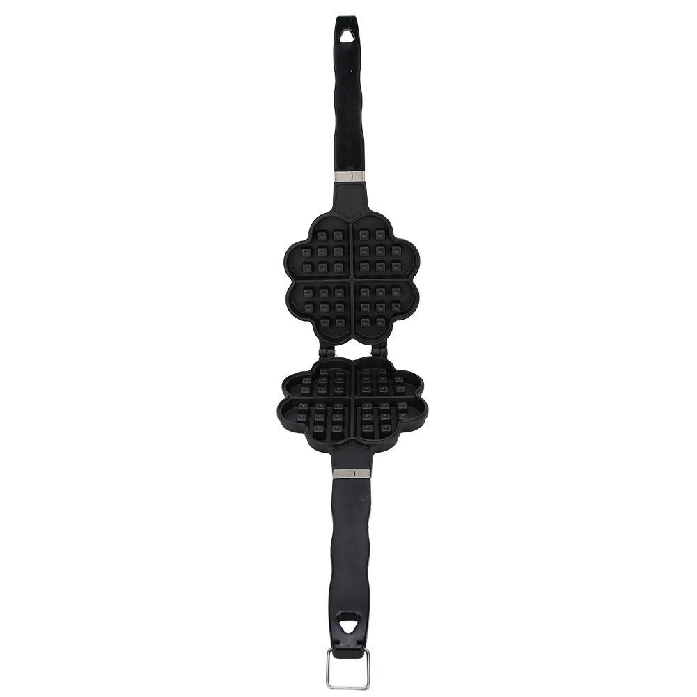 En forme de coeur DIY Gaufrier Gaufre Moule À Gâteau ancake Griddle Flip Cuiseur Pancake Maker Plateau De Cuisson Ménage Cuisson Accessoires