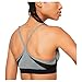 Nike Womens Medium Support Minimal Impact Sports Bra Gray XS