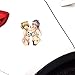 Produktbild 13 cm x 11 cm Auto Styling Super Cartoon Beauty Girl Auto Aufkleber Fahrrad Türen und Windows Zubehör