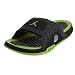 Jordan Men Jordan Hydro XIII Retro Slide black altitude green-altitude green Size 11.0 US