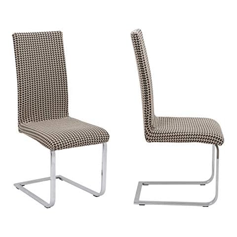 BEAUTEX 2er Set Antonella universal Stretch Stuhlhusse Schwingstuhlhusse Cover