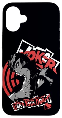 iPhone 16 Plus Persona 5 Joker Take Your Heart ATLUS Case