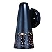 VAXCEL Ephraim 1 Light Dusk to Dawn Black Light Effect Cone Outdoor Wall Lantern