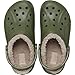 Crocs Baya Lined Clog Army Green/Multi Size 7 UK Men/ 8 UK Women