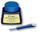Pilot Super Color Permanent Marker Refill Ink, 1 Ounce Bottle with Dropper, Blue Ink (43600)