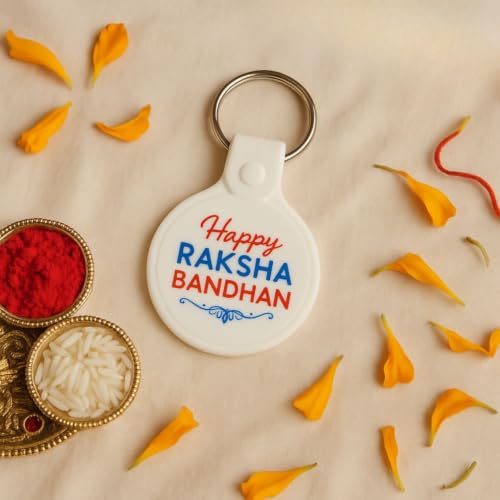 Image of Riddhika Ventures Glorious Gold Plated Auspicious Diamond Ring Rakhi || Traditional Rakhi Set of 2 & Festive Gift || Rakhi Gift Combo for Brother (P9P10K)