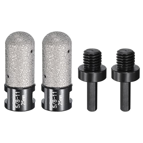 Foret diamanté 25 mm : élargir un trou de comptoir sans fissure