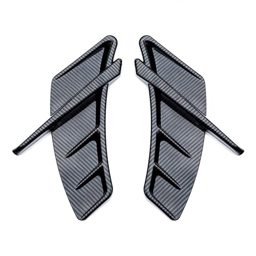 Autocollant universel pour garde-boue effet carbone premium pour finitions auto