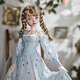 1/4 BJD Doll Ball Jointed SD Doll Poupée en Résine 16inch avec Maquillage+ Accessoires Complets(41 cm)