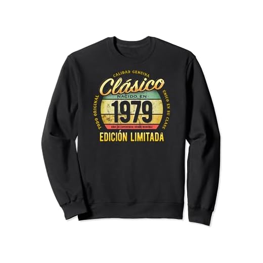 Clásico Nacido En 1979 Edición Limitada Cumpleaños Sudadera