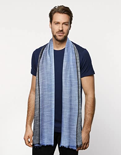 Gerinly BA7-6DEE4A5 Color Block Summer Scarf thumb #2