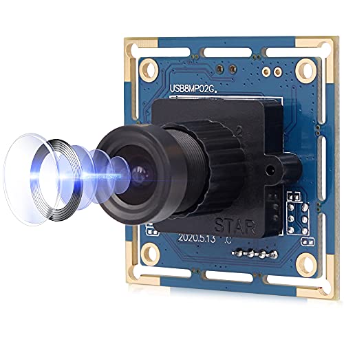 Svpro USB Camera Module 8MP High Definition Webcam USB Board Camera 1/3.2
