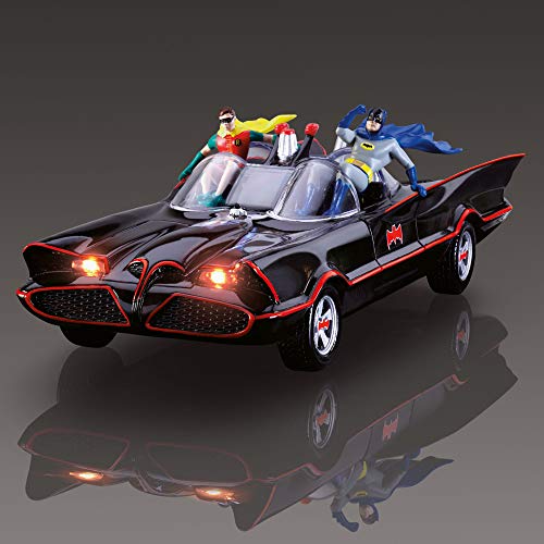 Escultura Batimóvil Serie Clásica TV Batman miniatura 4