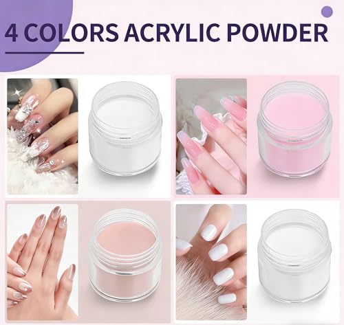 Kit Acrílico para Uñas para Principiantes con Polvo y Líquido miniatura 3