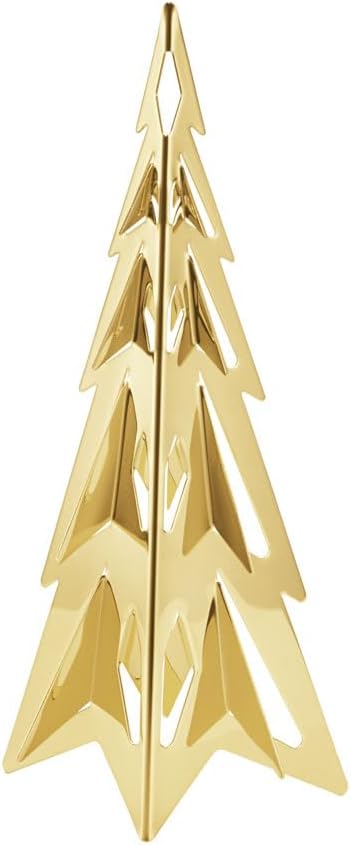 Georg Jensen 2024 Christmas Table Tree, Large, in 18k Gold-Plated Stainless Steel - 10020412