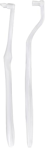 Tuft - Cepillo de dientes copetudo, cepillo de dientes copetudo, limpieza y eliminación de manchas, cepillo de dientes interdental para cuidado