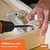 Blum Concealed Runner Drilling Template (Jig), Assembly Aid for Drawer Preparation with Tandem Plus BLUMOTION Undermount Runners, Light Gray