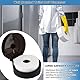 Toilettenpapierhalter, Wandmontage, Gesichtstücherspender, Wandmontage Toilettenrollen Spender, Runde Wandmontage Toilettenpapierrollen Halter Badezimmer wasserdichte Toilettenplastik Papierspender